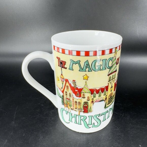 Mary Engelbreit Old World Santa Mug Cup Santa Ceramic Coffee Mug Cup 2001 VTG - Picture 14 of 16
